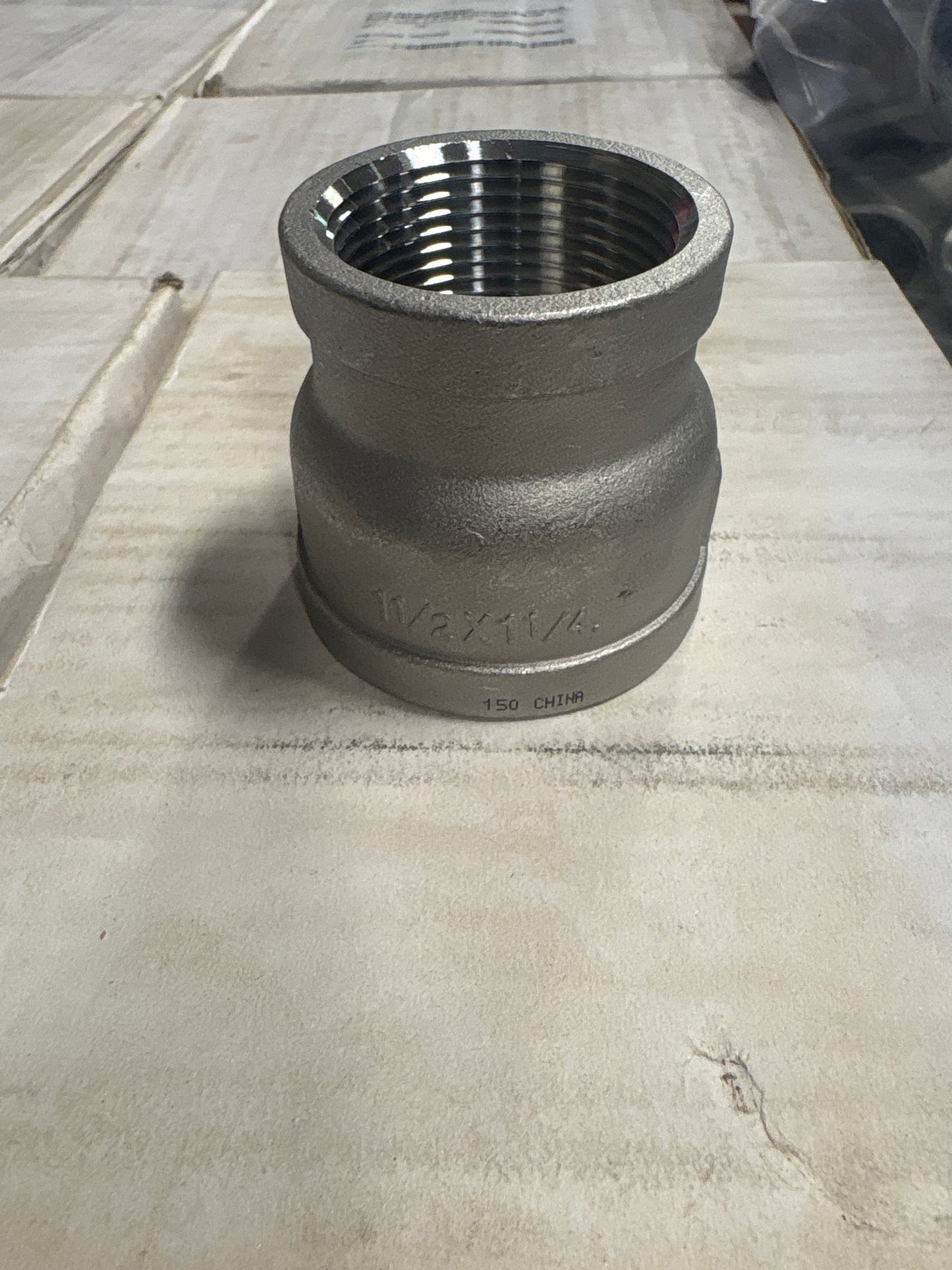 1-1/2" X 1-1/4" 150# Reducing Coupling