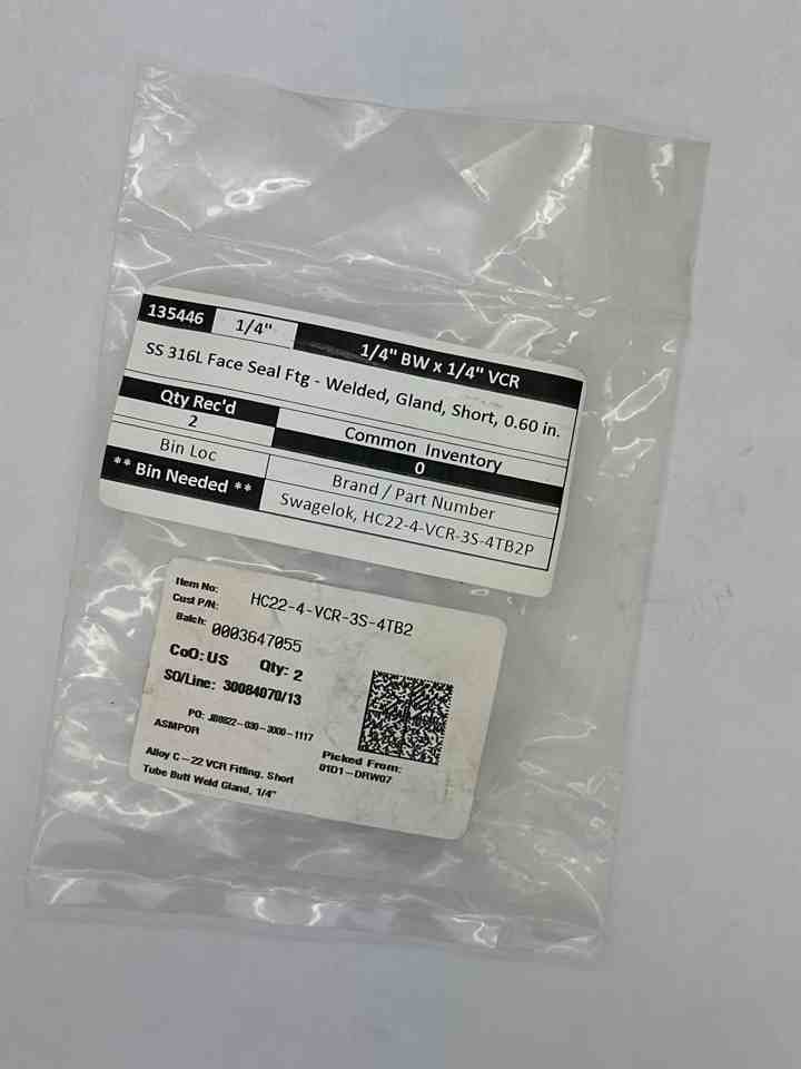 HC22-4-VCR-3S-4TB2P