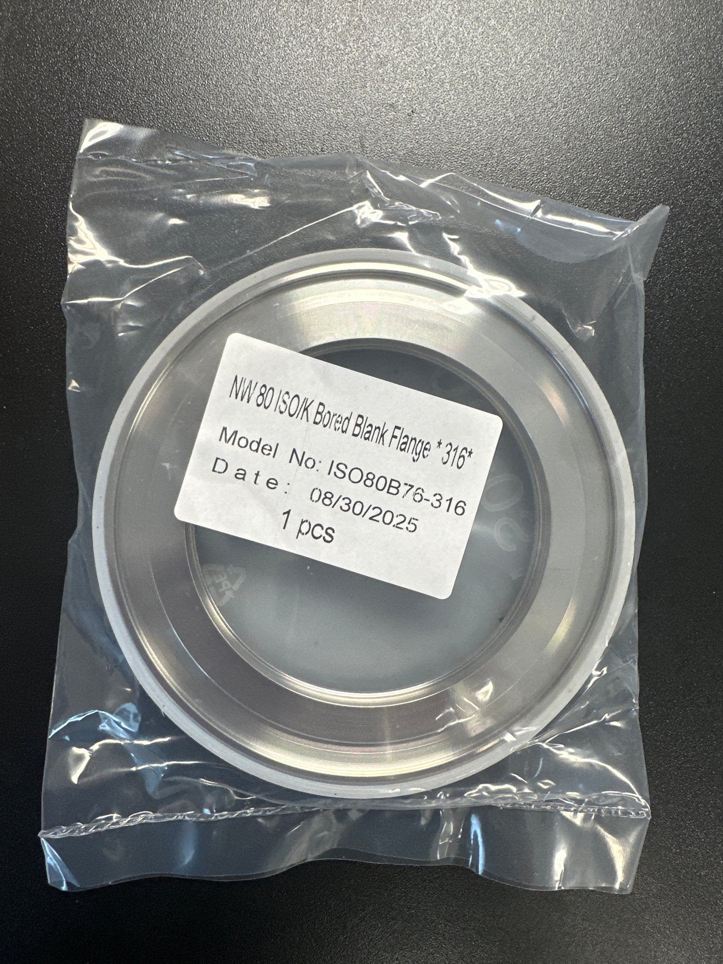 NW 80 ISO-K Bored Blank Flange *316*