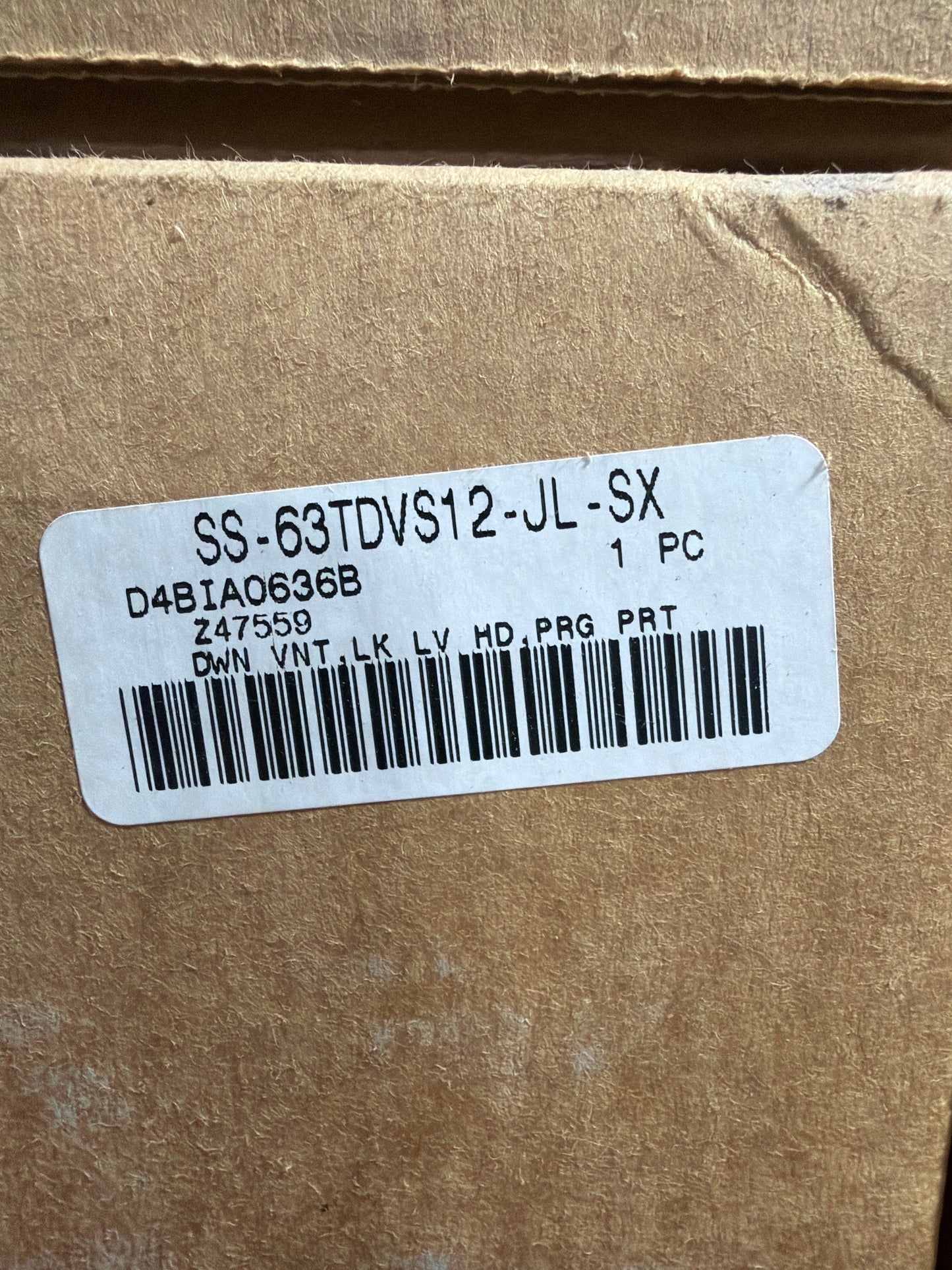 SS-63TDVS-12-JL-SX