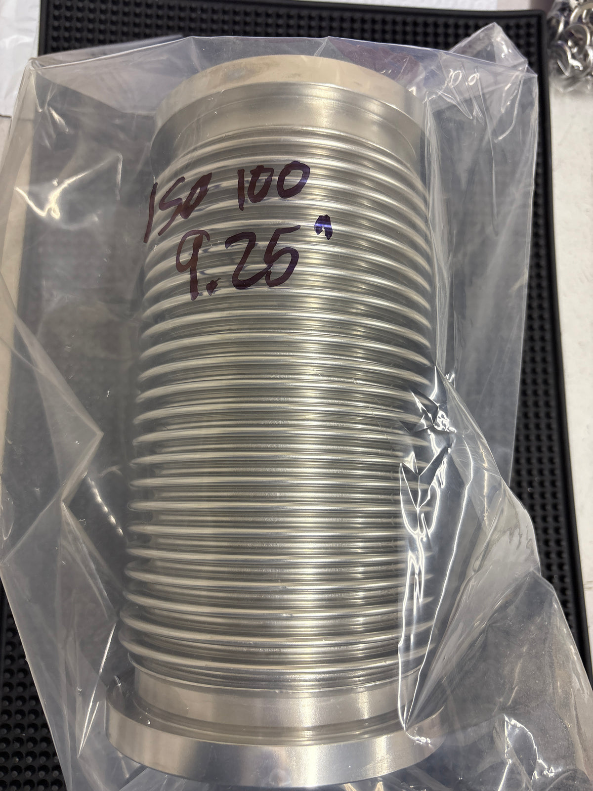 ISO100 Flexible Bellows, 9.25" Long