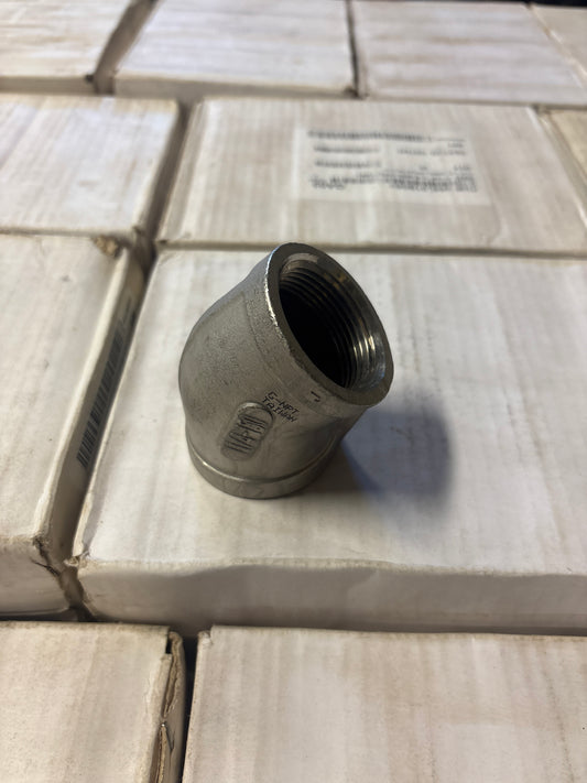 1-1/4" 150# 45 Elbow