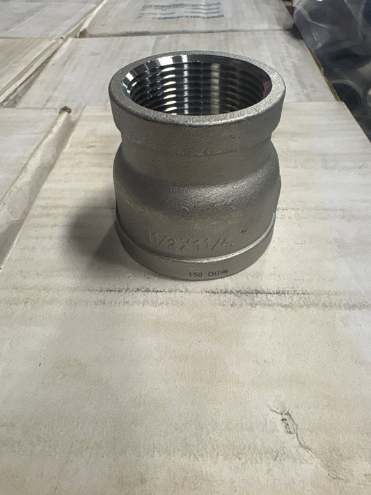 1-1/2" X 1-1/4" 150# Reducing Coupling