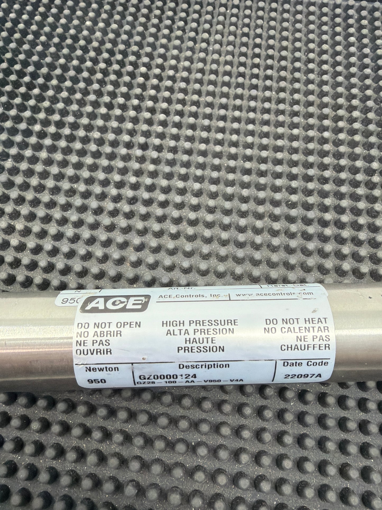 ACE Industrial Gas Springs GZ-28-100-AA-V950-V4A
