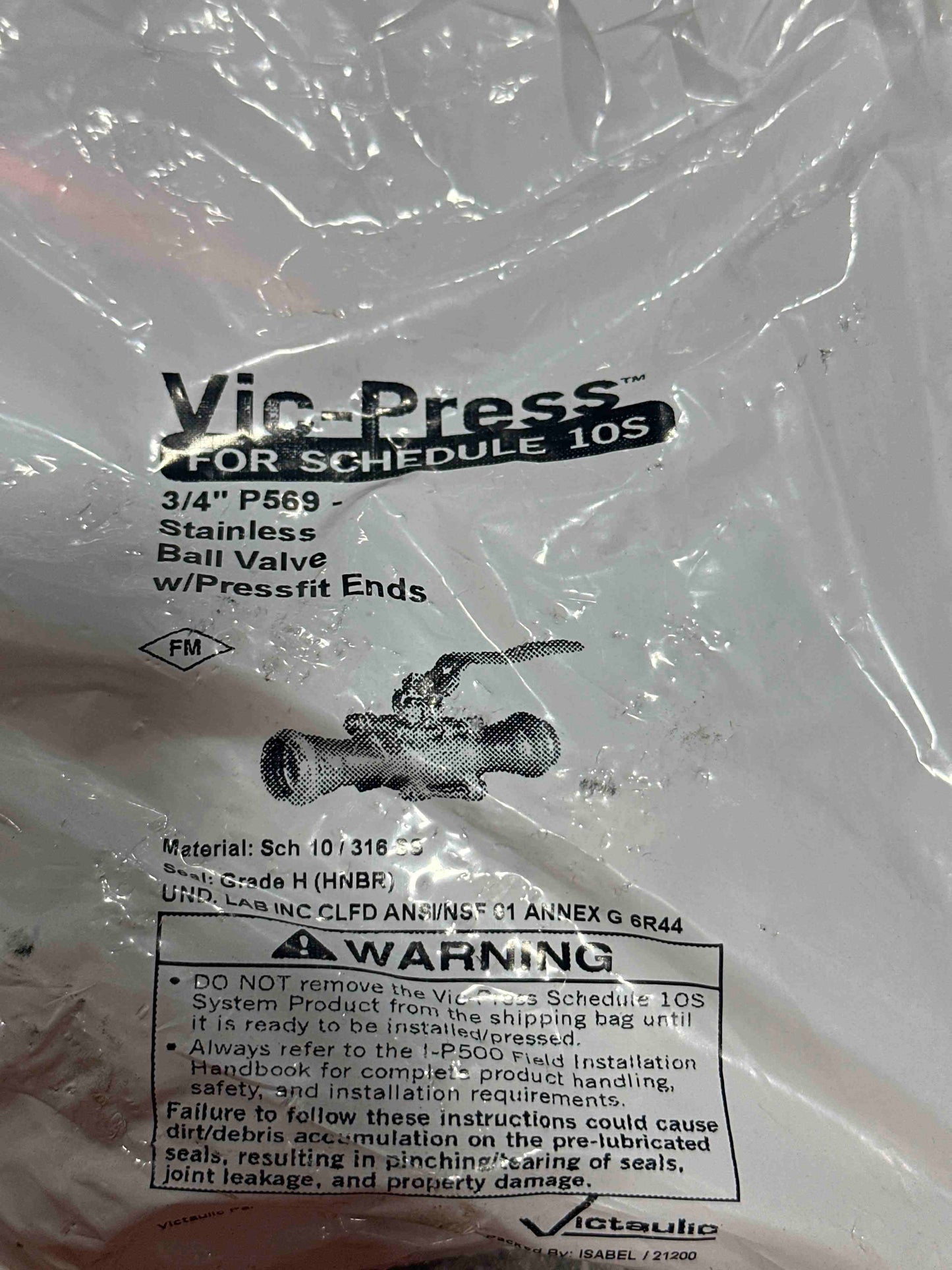 3/4" P569