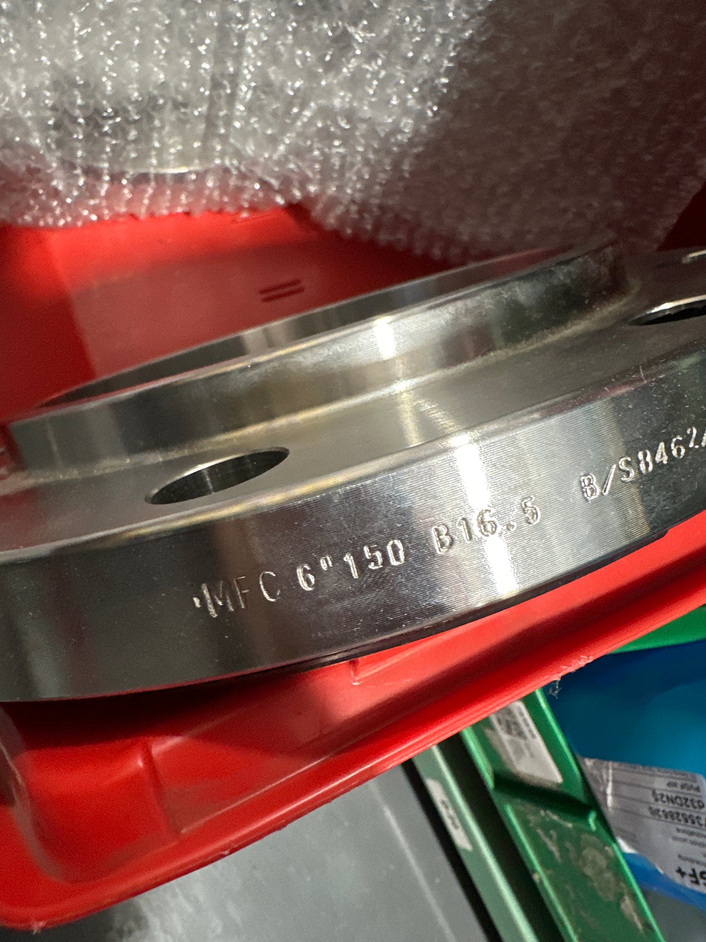 Hastelloy 6" flanges - No Brand