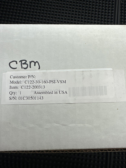C-122-30-0-160-PSI-VSM