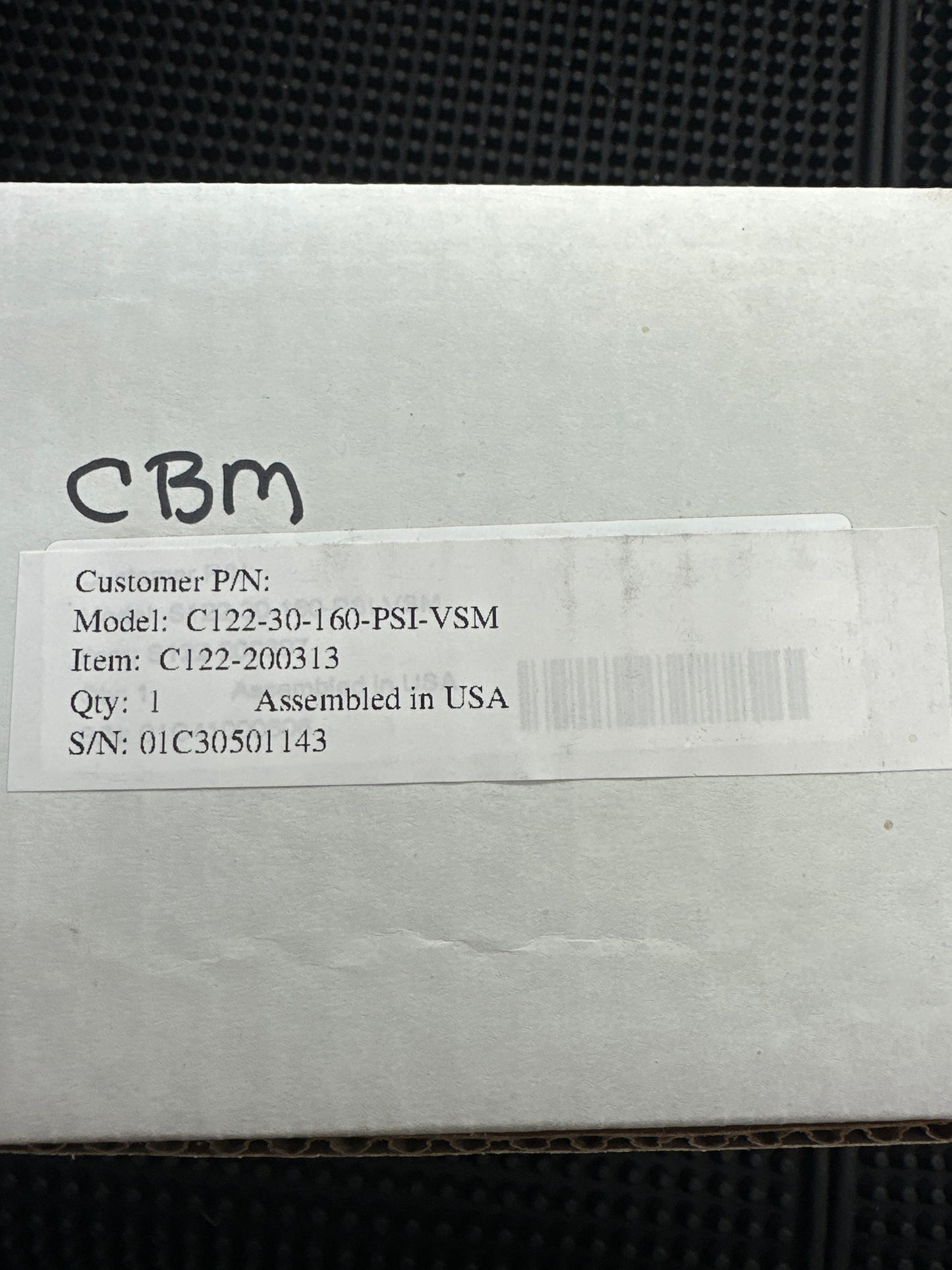 C-122-30-160-PSI-VSM