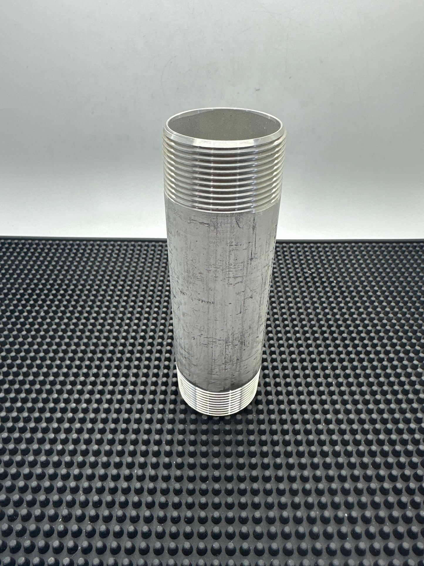 1-1/2" x 6" Schedule 40S Barrel Nipple TBE - 304 SS