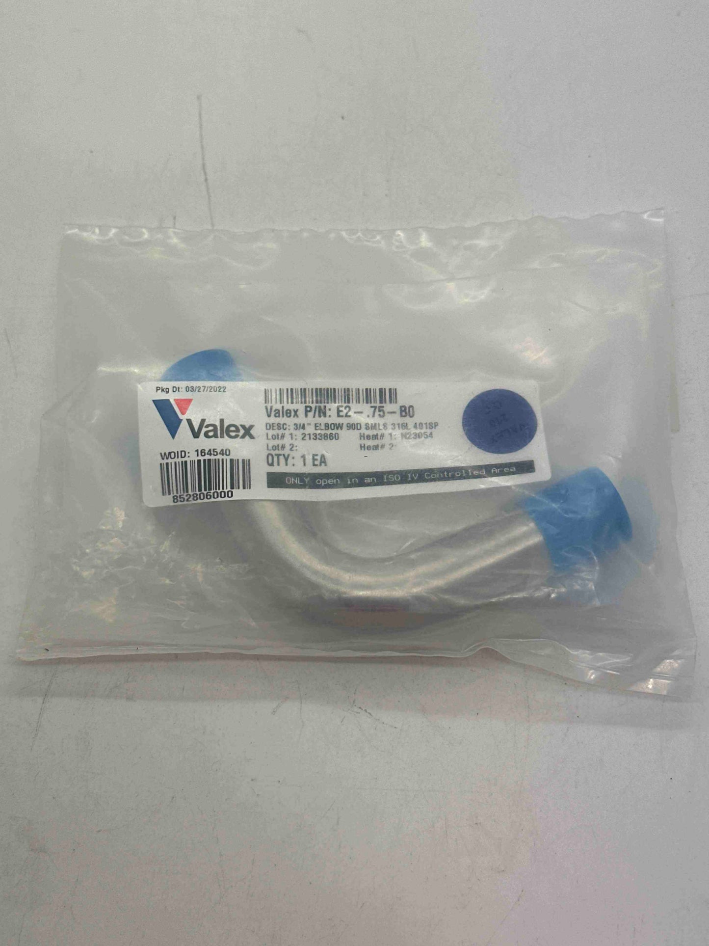 E2-.75-B0 - Open Bag
