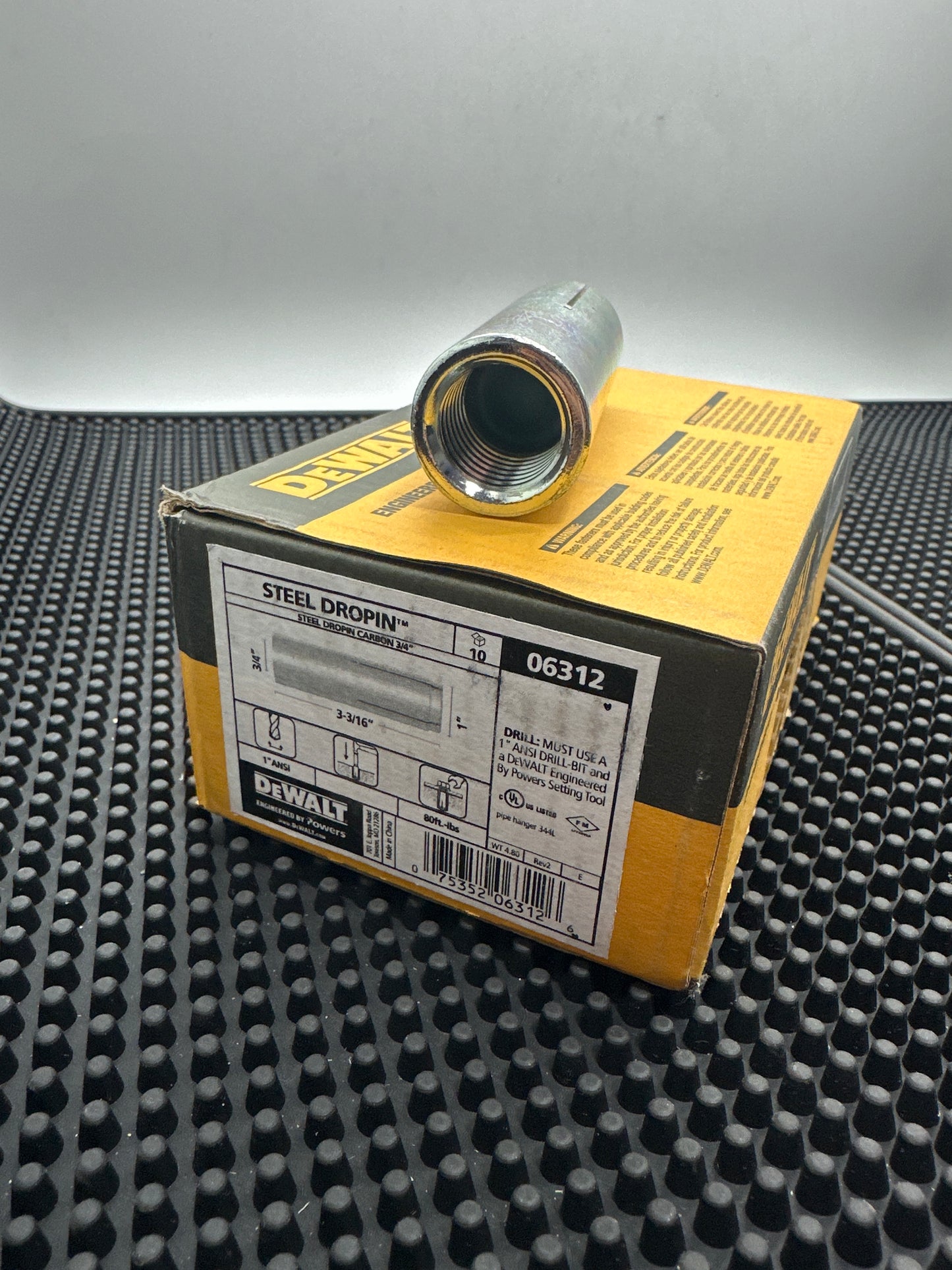 Dewalt Dropin - 06312 - 10 Pack