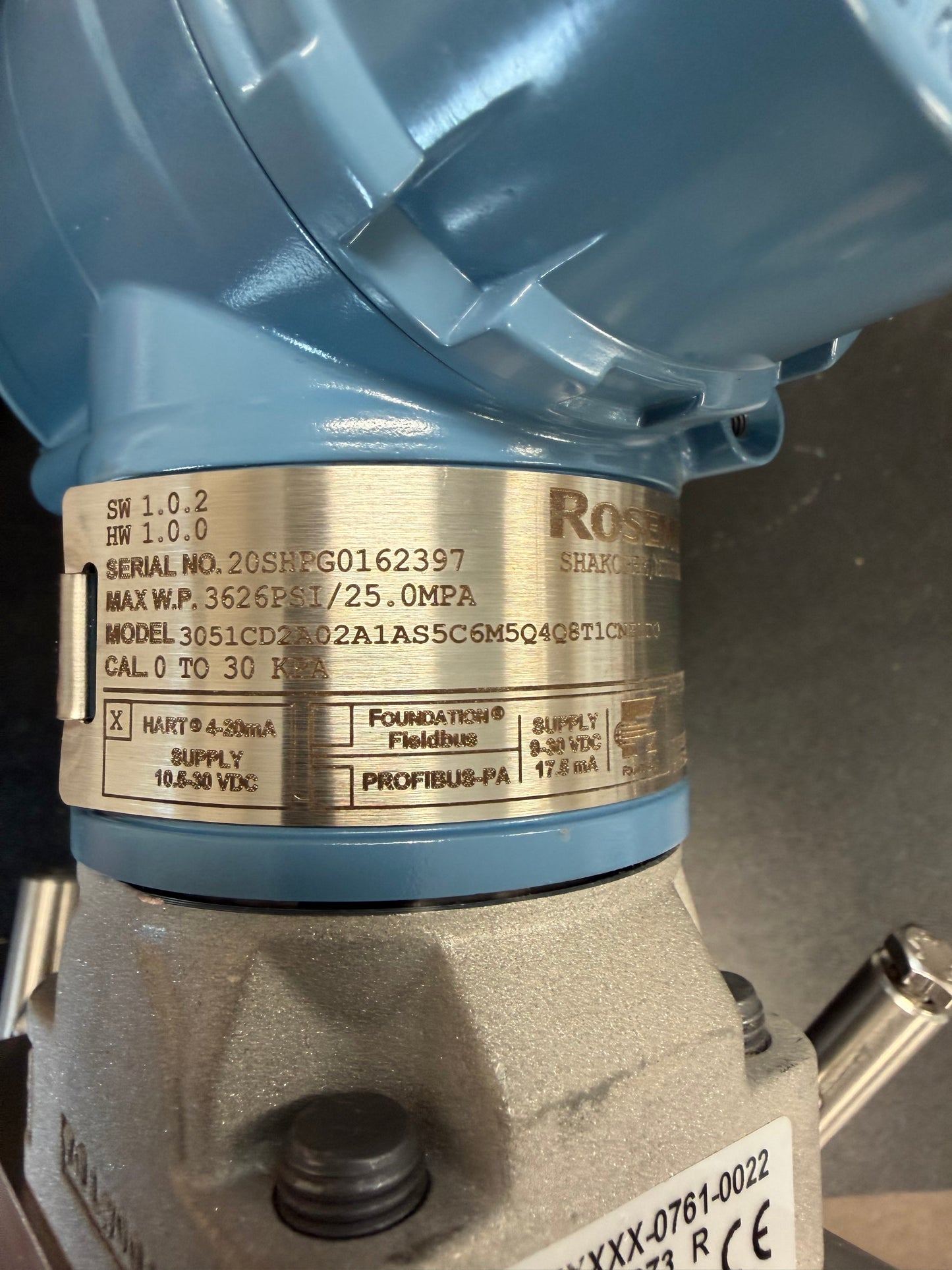 ROSEMOUNT Pressure Transmitter 3051