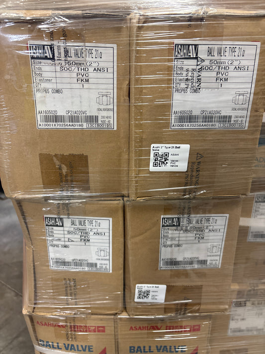 Asahi 2" Type 21 Ball Valve