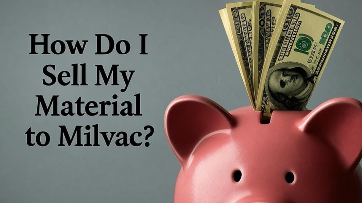 Load video: How to Sell Your Surplus to Milvac Tutorial Video