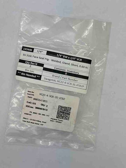 HC22-4-VCR-3S-4TB2P