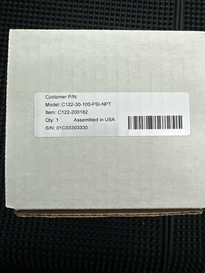 C-122-30-0-100-PSI-NPT