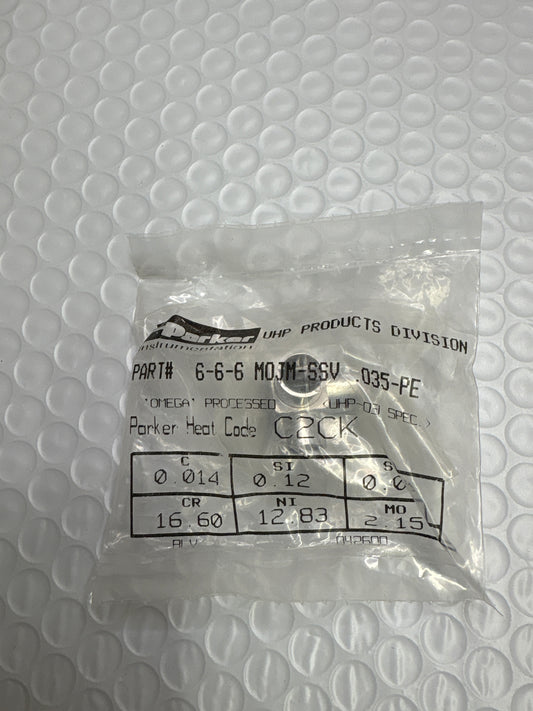 6-6-6 MOJM-SSV .035-PE