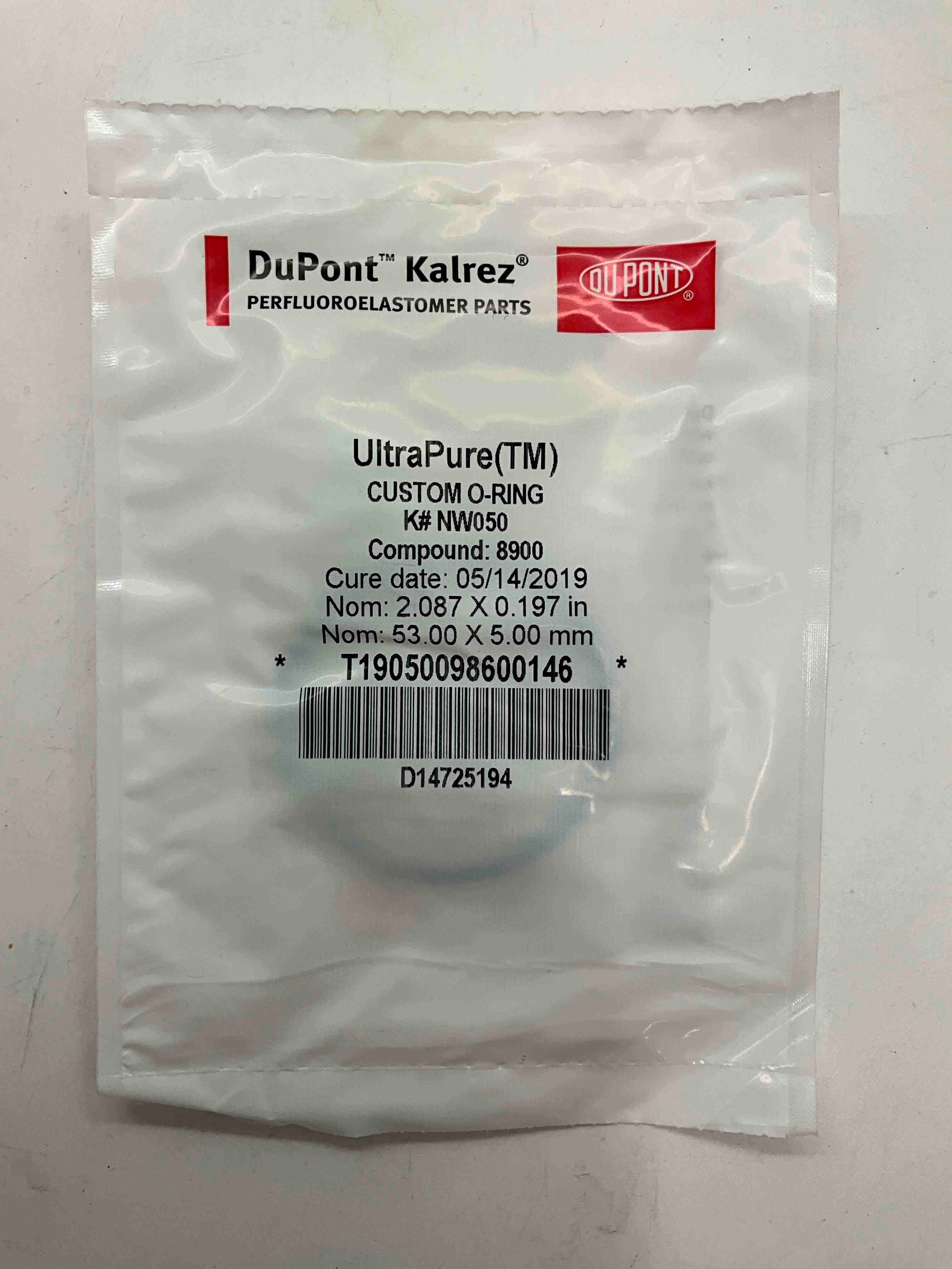 Kalrez O-Ring - NW50 - Compound 8900 – Milvac