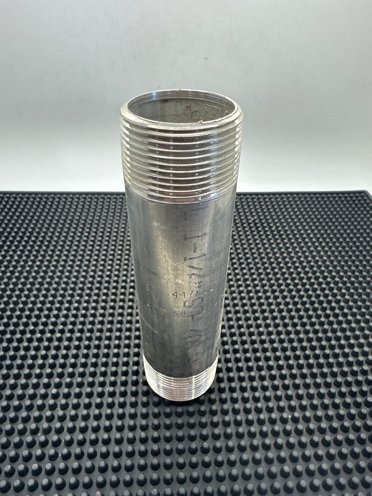 1-1/4" x 6" Schedule 40 Welded Nipple - 304 SS