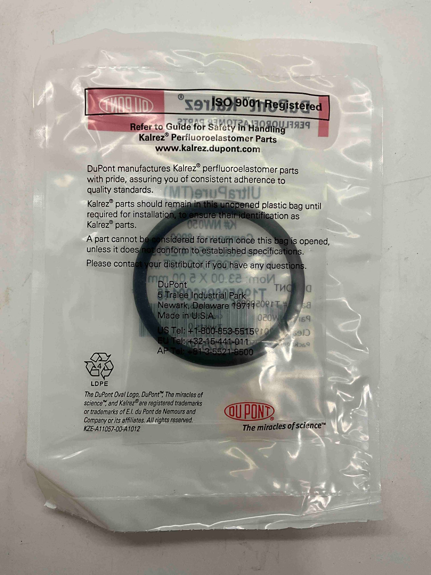 Kalrez O-Ring - NW50 - Compound 8900