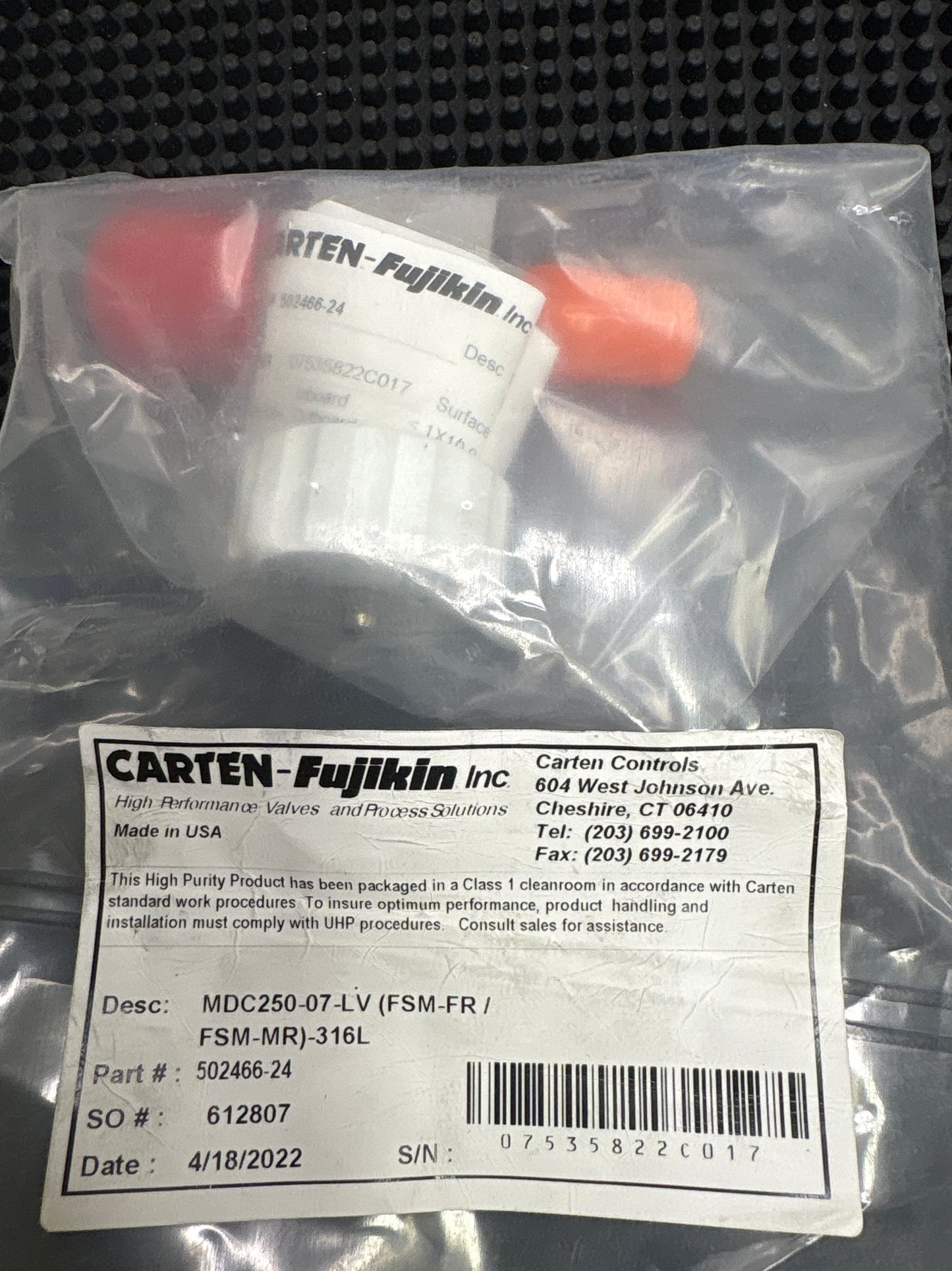 MDC250-07-LV (FSM-FR / FSM-MR)-316L